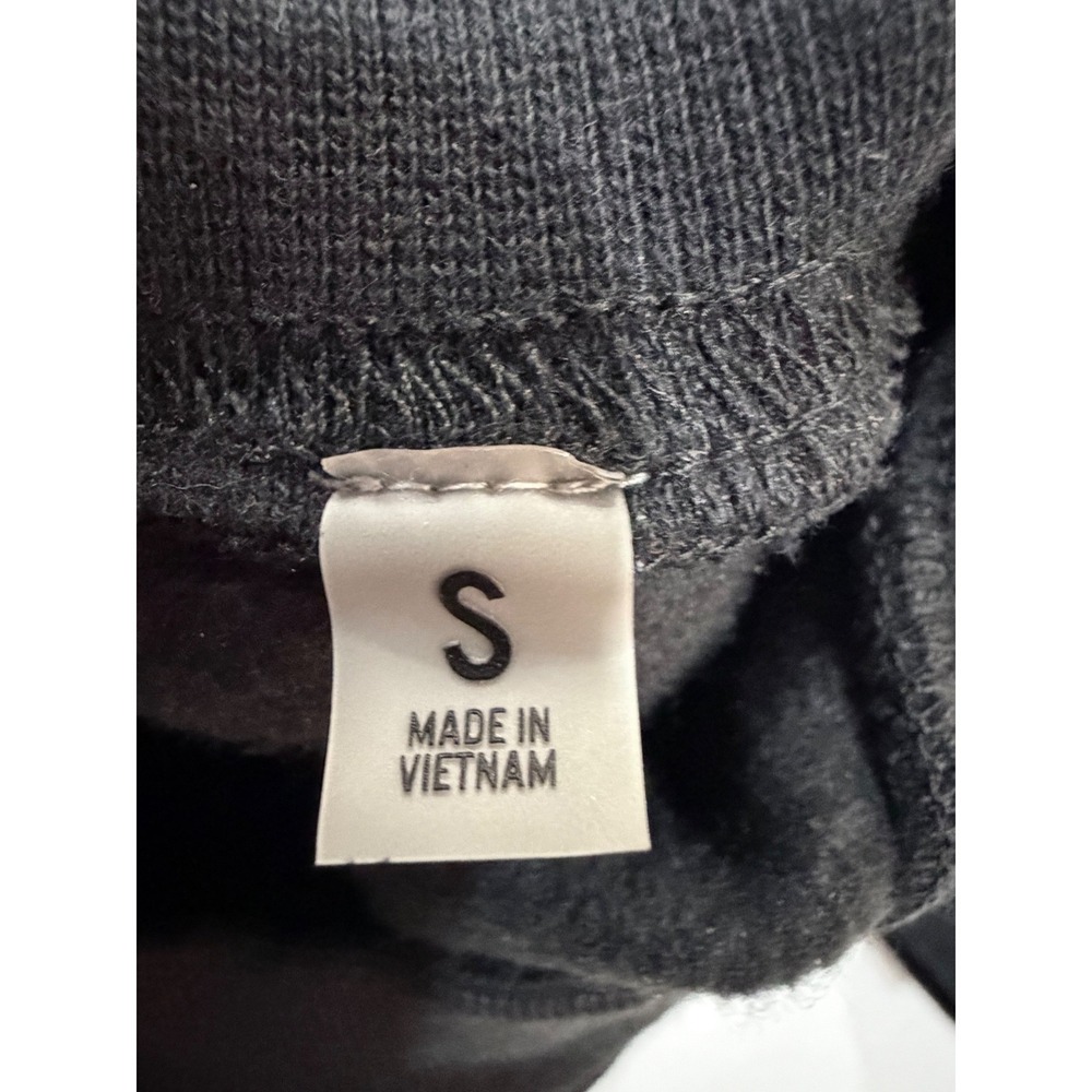 Fear of God Essentials Sweatshirt Mens Size S Black Logo Crewneck Fleece New - Picture 13 of 13